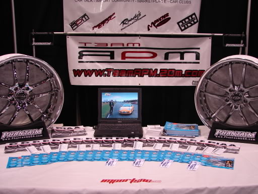 our little booth at DUB Charlotte 06